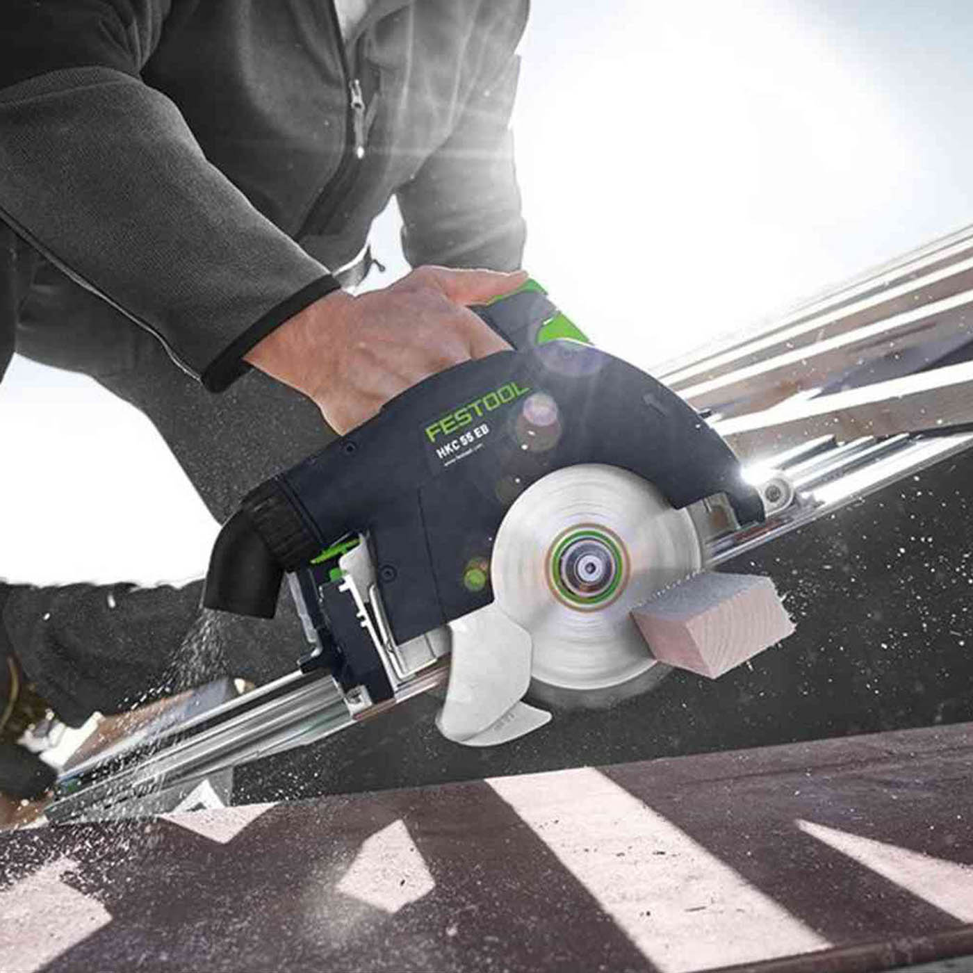 Festool Percussion Drill Angle Grinder Circular Saw Tool Set 18V 2x5.0Ah - Image 5