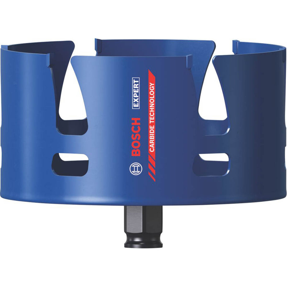 Bosch Expert Holesaw Drill Bit Multi-Material Carbide Technology Durable 121mm - Image 1