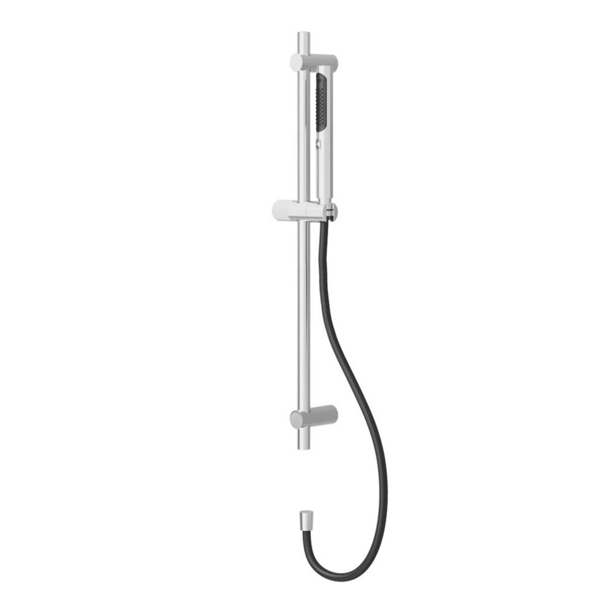 Swirl Shower Kit Stainless Steel Chrome Round Head 2-Spray Patterns Modern - Image 1