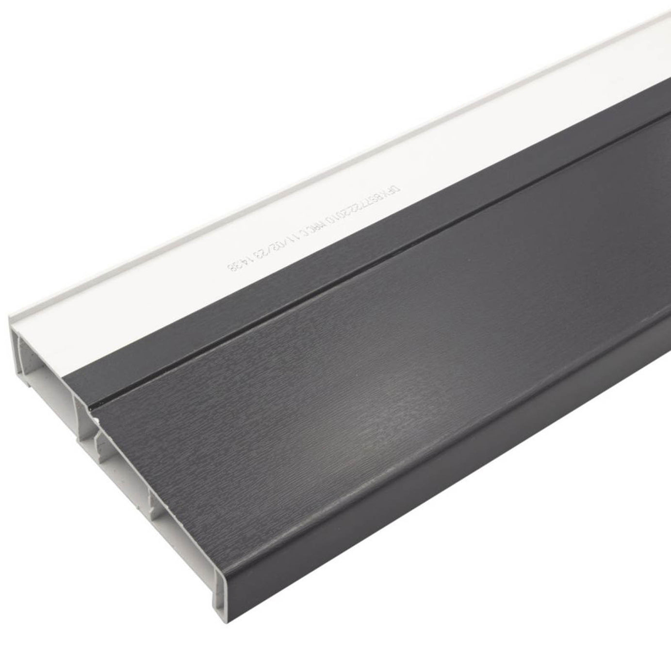 Crystal PVC Window Sill Anthracite Grey 1000mm x 150mm - Image 1
