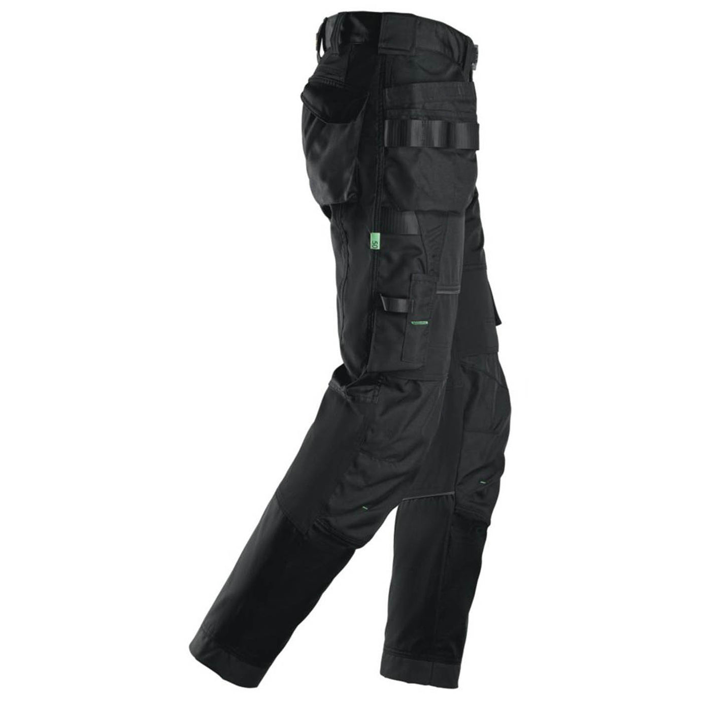 Snickers Work Trousers Mens Regular Fit Black Stretch Multi Pockets 30W 30L - Image 4