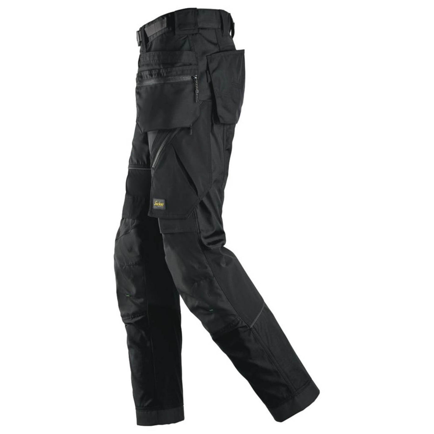 Snickers Work Trousers Mens Regular Fit Black Stretch Multi Pockets 30W 30L - Image 6