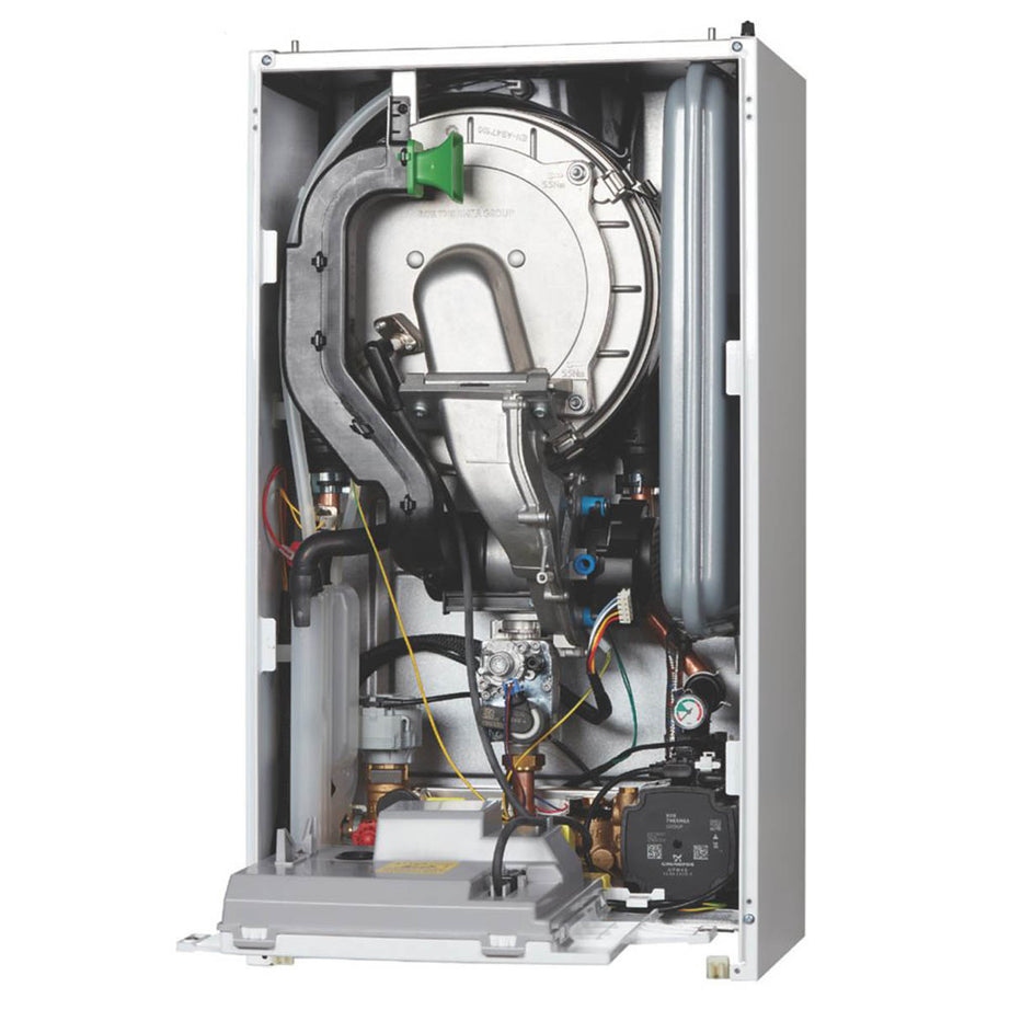 Baxi Combi Boiler 624Combi2 Gas/LPG White Lightweight LCD Display Compact 24kW - Image 4