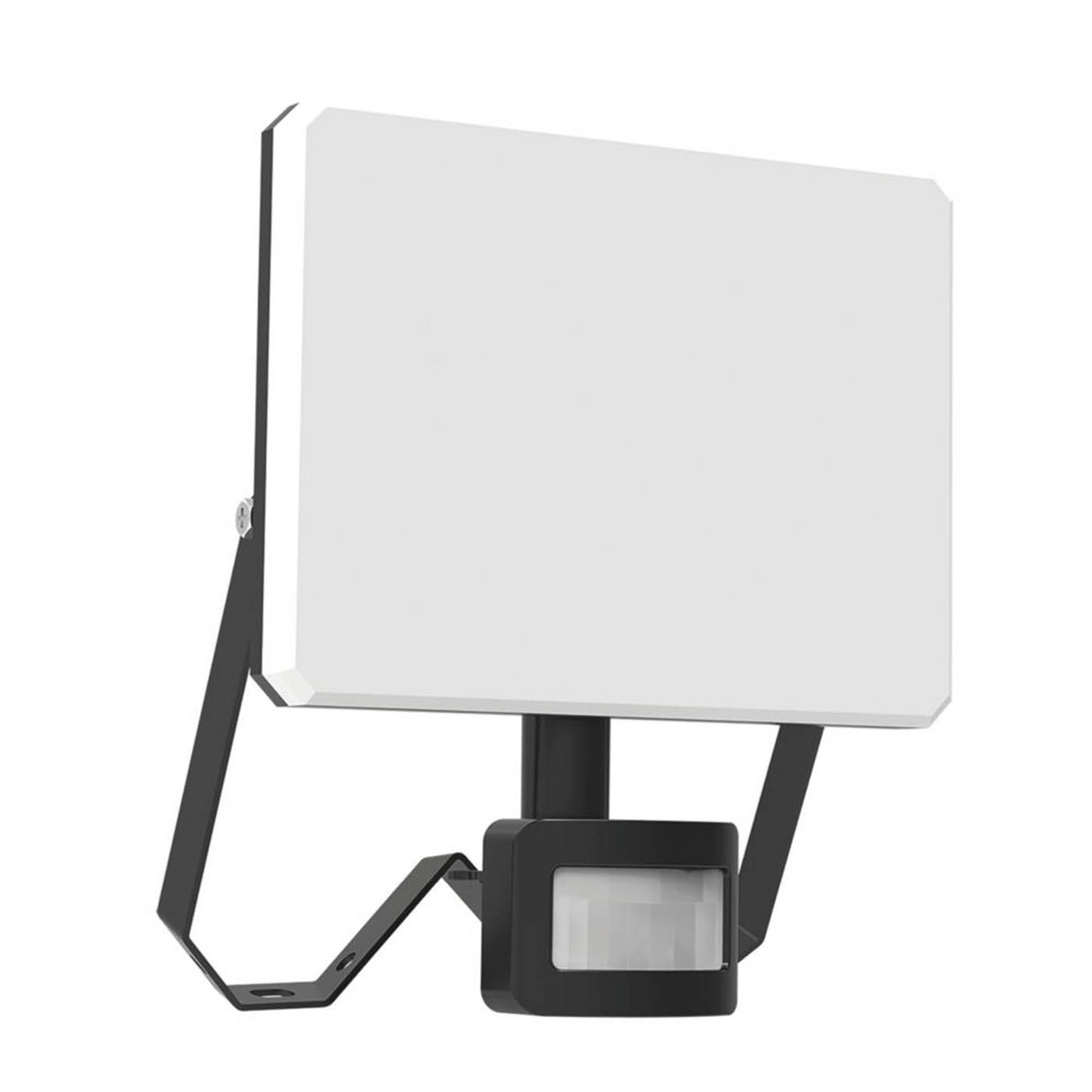 Calex Outdoor Floodlight LED Smart Frameless Black PIR Sensor Tilting 24W - Image 1