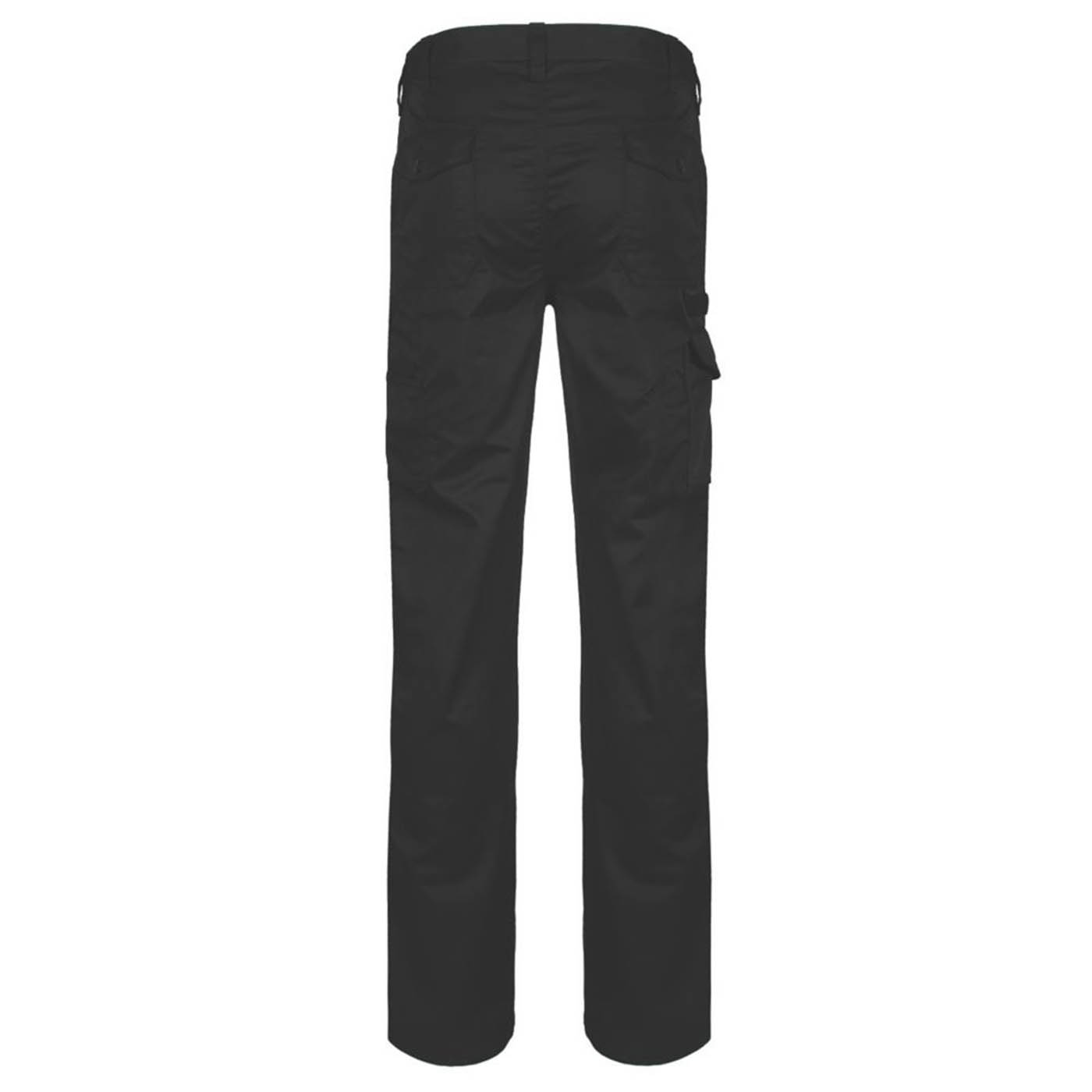 Regatta Pro Mens Work Trousers Black Cargo Classic Fit Multi Pockets 42" W 29" L - Image 2