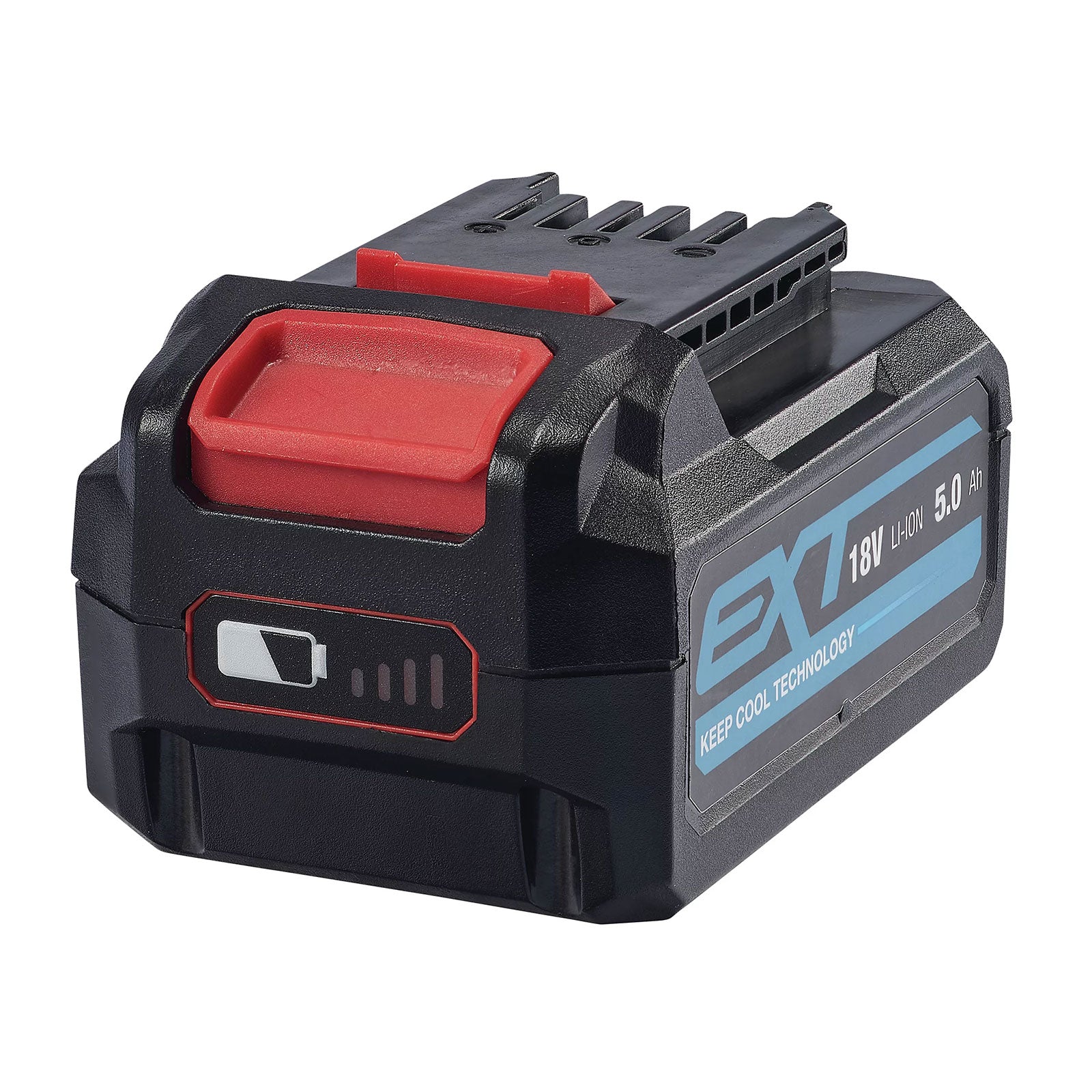 Erbauer Battery 18V 5Ah Li-ion EXT SX-EBAT18 Keep Cool Shock Resistant Compact - Image 1
