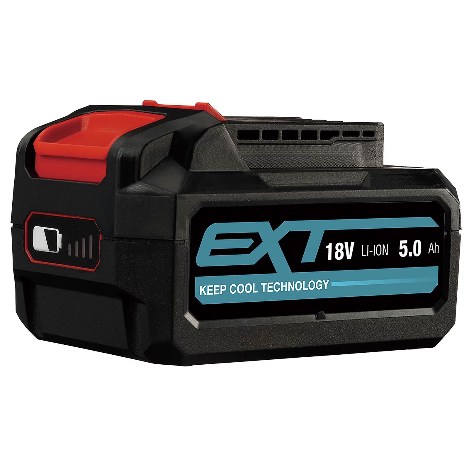 Erbauer Battery 18V 5Ah Li-ion EXT SX-EBAT18 Keep Cool Shock Resistant Compact - Image 2